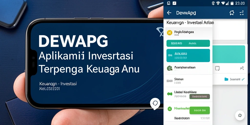 Antarmuka modern dan fungsionalitas investasi DEWAPG.