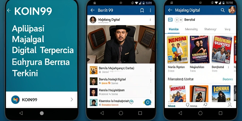 Tampilan antarmuka KOIN99 yang menarik dan mudah digunakan.