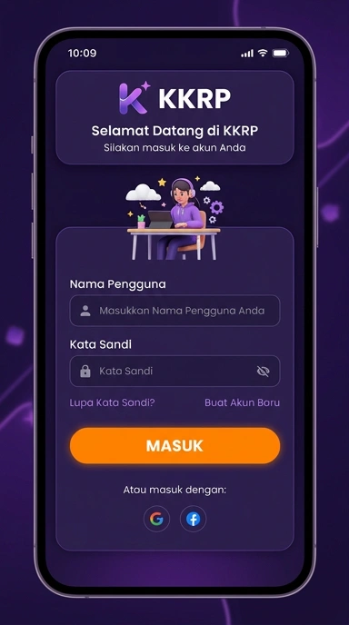 Panduan Masuk Akun kkrp untuk Pengguna Android